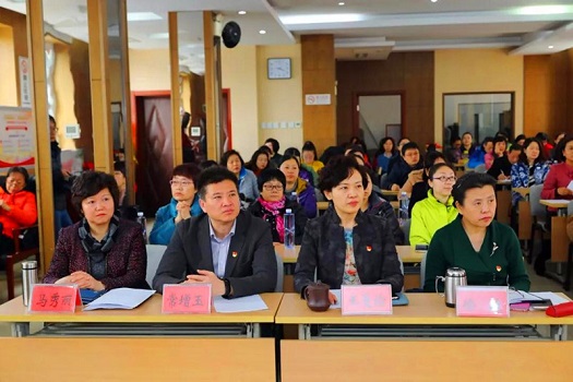 201803291522316197670534.jpg 图1:紫竹院街道举办“宣扬紫竹精神,讲好社工故事”主题宣讲活动.jpg