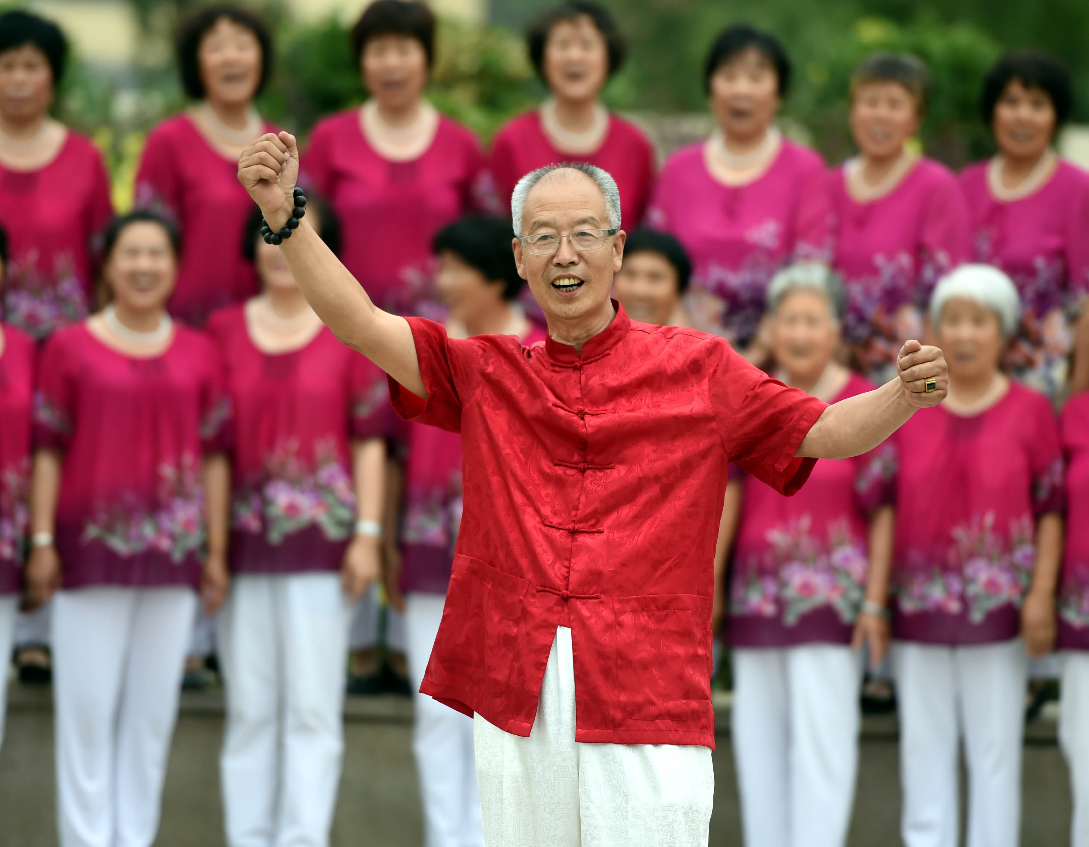 甘家口街道四道口社区 老年人活动社区合唱培训-海淀公共文化服务数字