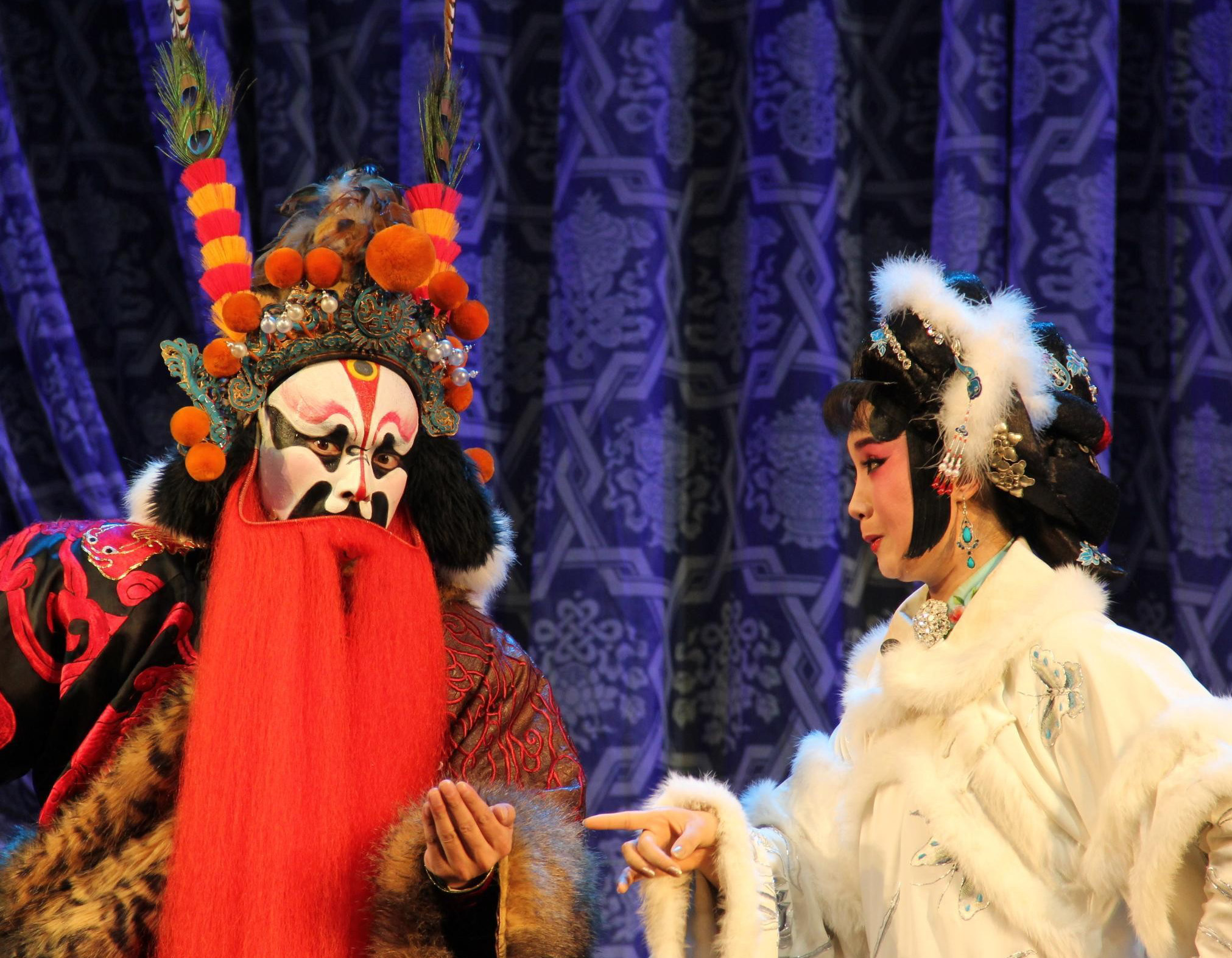 紫竹院街道法华寺京剧社活动