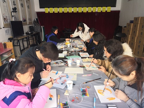 201901251548428027607294.jpg (建材西里社区第005期信息)建材西里社区 举办彩墨画进社区送祝福活动1.jpg