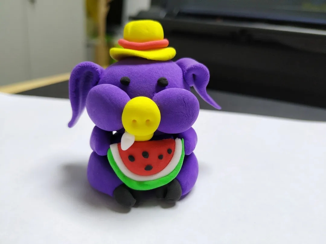 非遗体验课面塑三十二生肖之卡通牛