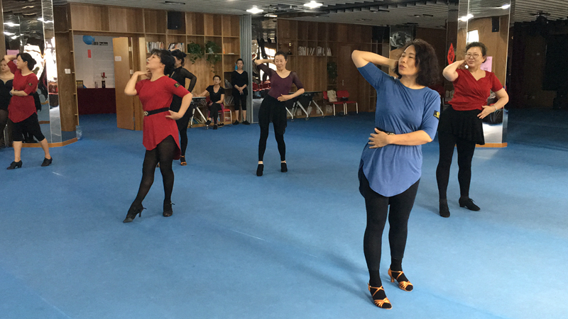 9月30日上地e家全民健身拉丁舞