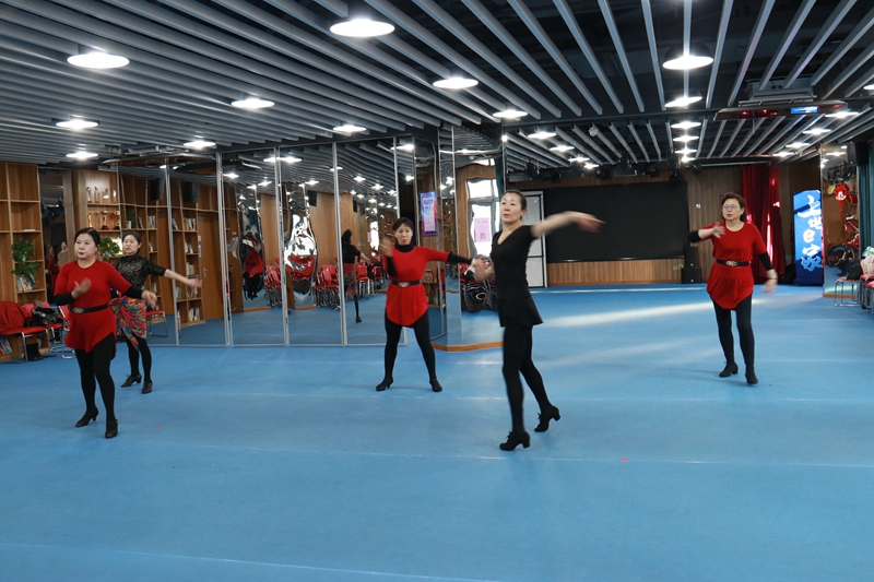 12月14日上地e家全民健身拉丁舞
