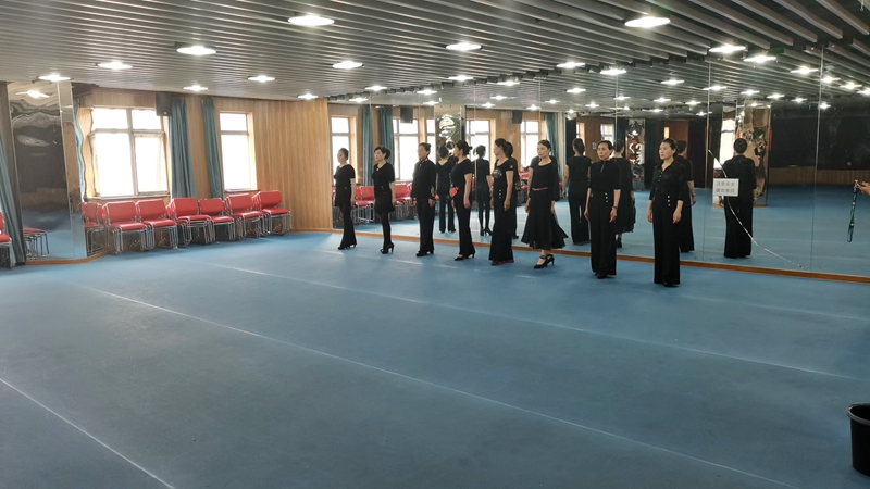 2021年5月21日上地街道文体活动东一模特队排练